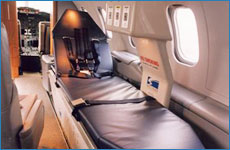 Interior of Air Ambulance